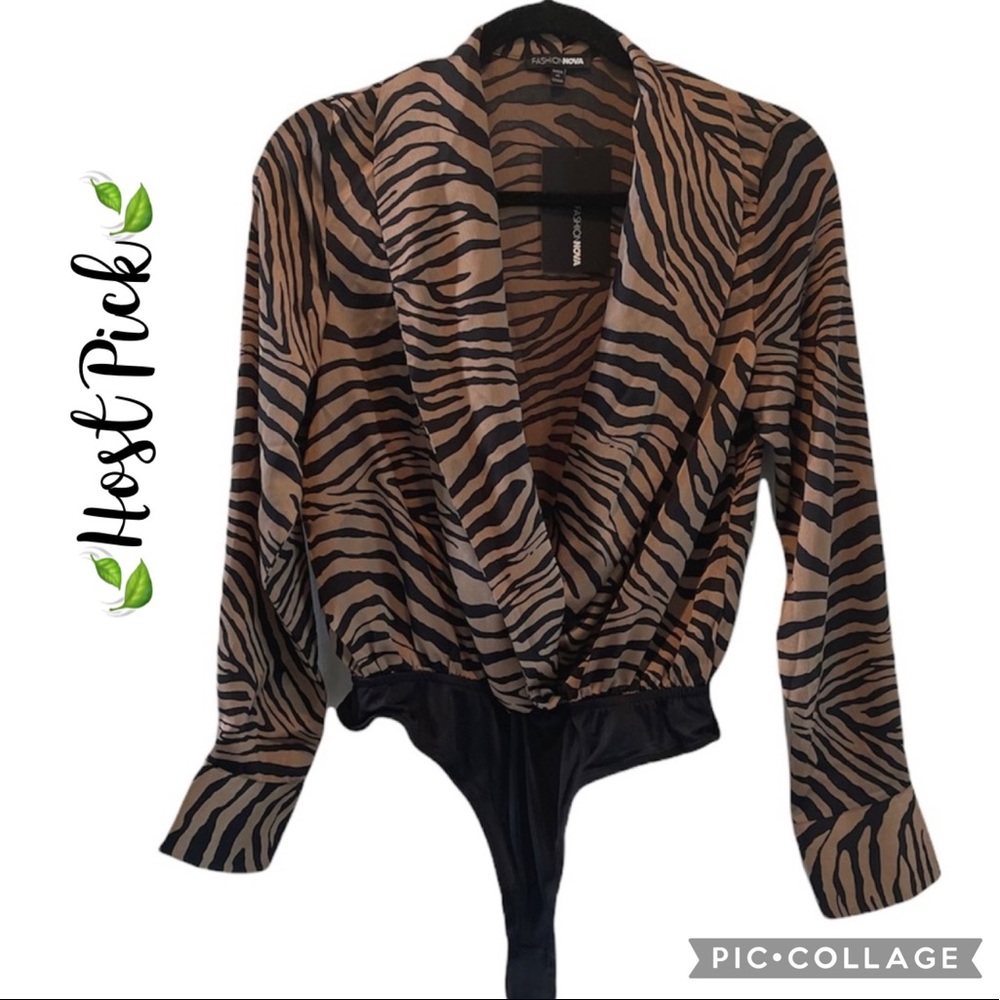 ✨Host Pick✨Animal Print Bodysuit